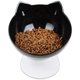 thumbnail image 1 of Cuenco elevado para gatos Cuencos para gatos de doble inclinación Cuenco para mascotas antivómitos y antiderrames de 15 inclinaciones con soporte elevado antideslizante (cuenco ind, 1 of 2
