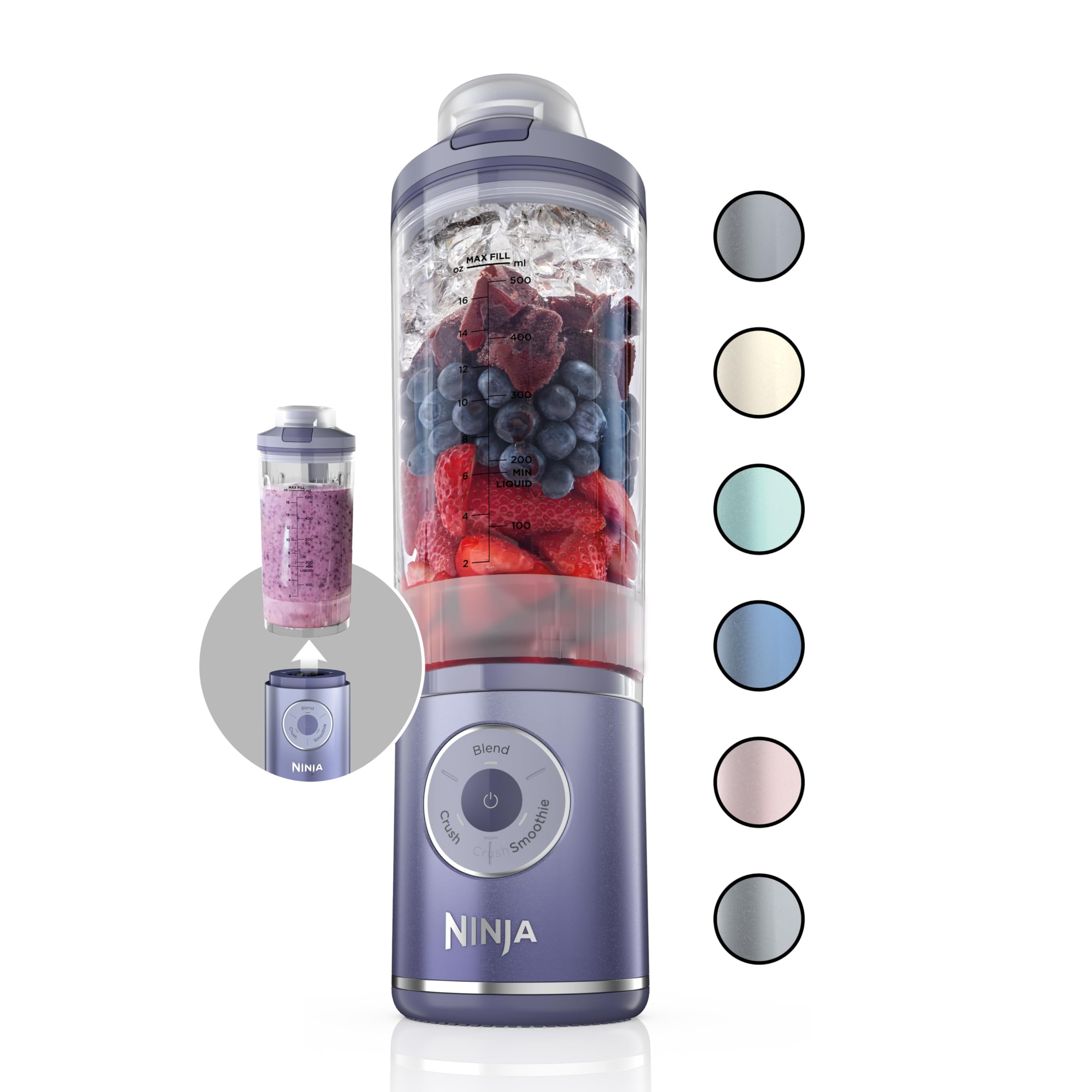 Ninja Blast Max, Portable Blender + Twist & Go, Personal Blender, Ninja ...