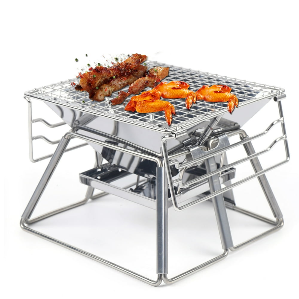 Exquisite Portable Stainless Steel BBQ Oven Set BBQ Grill for Outdoor