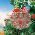 thumbnail image 3 of Adornos Navideños con Monograma Acrílico de 26 Letras y Gorro de Papá Noel | Adornos Navideños 2D para Manualidades | Adornos con Letras Colgantes para Decorar El Hogar, La Chimenea, La Puerta y La V, 3 of 5