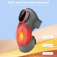 thumbnail image 5 of inliCare Heated Knee Massager Shoulder Brace, 3 Adjustable Vibrations and Heating Levels Rechargeable & Detachable Smart Touch Screen Remote, Voice Prompt for Muscle Relaxation and Pain Relief, 5 of 8