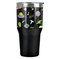 thumbnail image 1 of Rick And Morty Retro Grid Pattern Stainless Steel Tumbler 30 oz Coffee Travel Cup, Vacuum Insulated & Double Wall with Leakproof Sliding Lid, 1 of 6