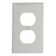 thumbnail image 1 of Placa Dúplex Leviton Nylon Gris 11.5X7 Cm, 1 of 3
