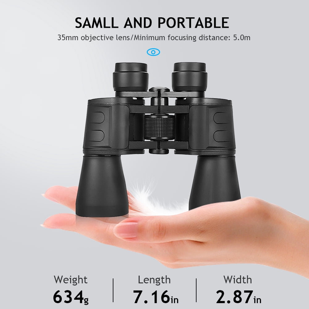 Binoculars 180x100, DFITO Binoculars for Adults and Kids with Low Light Night Vision, Compact Waterproof Binoculars