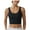 Black, variant on Women'S Sports Bras,Humanities Ladies' Fashionable And Casual V Shaped Back Cloud Feeling Integrated Cup Sports Underwear Tight Fitting High Elasticity Running Fitness Yoga Clothes Bra Underwear