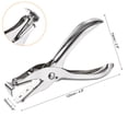 thumbnail image 2 of Uxcell Staple Remover Tools, Heavy Hand Staplers Removal Pin Puller Office Home, Silver, 2 of 5