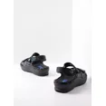 thumbnail image 3 of Wolky Women's Lisse Black/Blue Adjustable Ankle Strap Sandals, Size EU 39, 3 of 5