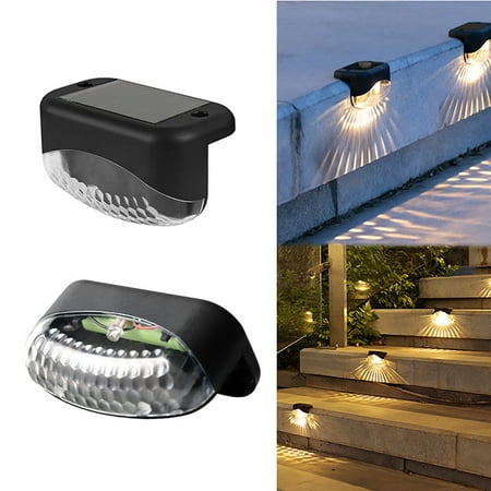 

Barhoo Clearance! Led Solar Lamp Path Staircase Outdoor Wall Light Water Drop Lamp Solar Step Lights Outdoorled Solar Fence Lights for Patio Stairs Yard Garden Step and Fences Warm White