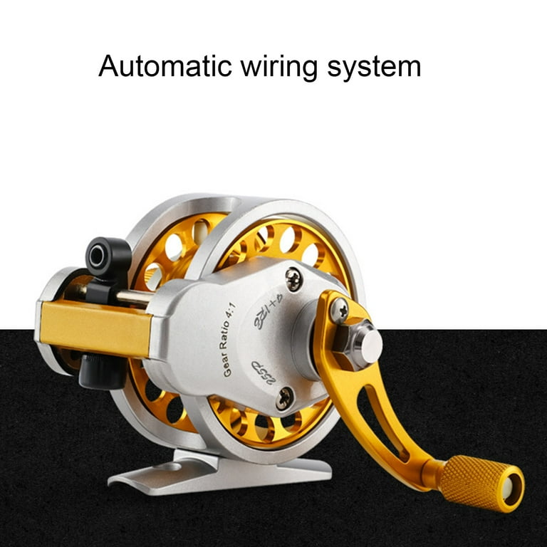 Left/Right Hand Fishing Reel, Ultralight High Speed Outdoor Mini Fishing Reel Smooth Spinning Wheel Bearing Fish Gear - Saltwater & Freshwater Reels