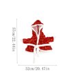 thumbnail image 3 of Porch Goose Christmas Hooded Cape Costume, Halloween Thanksgiving Lawn Courtyard 23-Inch Goose Outfit, 3 of 6