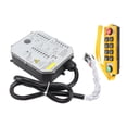 thumbnail image 4 of Caja de botones para interruptor de elevación con control remoto de grúa, controlador a prueba de agua para máquina de 24 V, 4 of 12