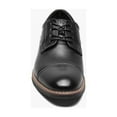 thumbnail image 7 of Nunn Bush Centro Flex Cap Toe Oxford Leather Shoes Dressy Black 84984-001, 7 of 7