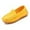 Yellow, variant on SRZYMJ Toddler -on Shoes Boys Loafers Candy Colors Girls Moccasins Yellow 10.5-11 Years