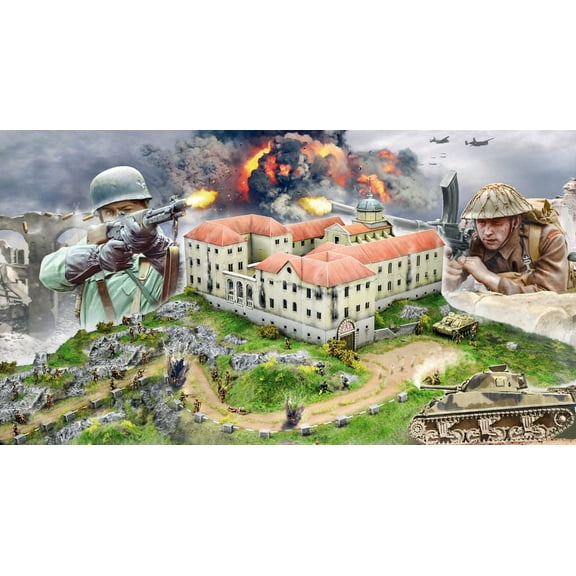 Italeri 6198 Montecassino Abbey 1944 'Breaking the Gustav Line' 1/72 Scale Kit