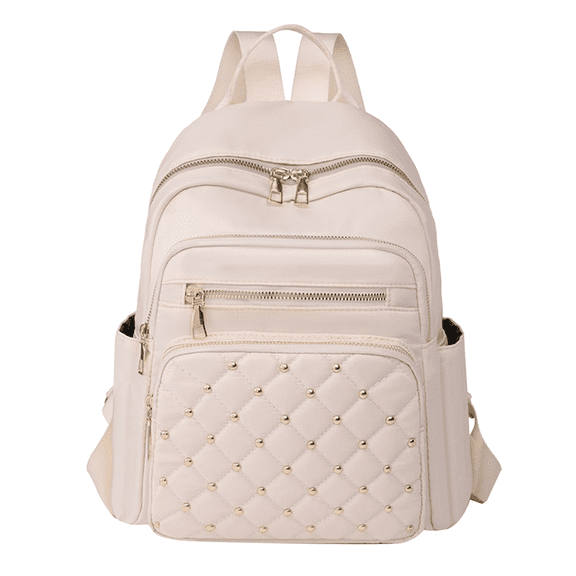 Rhinestones Mini Backpack for Women Fashion Leather Trendy Travel Daypack Purse Shoulder Bag Small Casual Daily Backpack Casual Daypack for Everyday Use