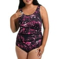 thumbnail image 3 of LEEy-world One Piece Swimsuit Women Women's One Piece Swimsuits Cheeky Bikini Bathing Suit Pink,XL, 3 of 5
