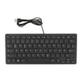 thumbnail image 2 of 78 Keys Keyboard, Ultra Slim Language Keyboard, Language USB Wired Compact Keyboard PC Computer Laptop USB Wired Keyboard, 2 of 7