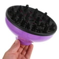 thumbnail image 3 of Raindrops Salon Hair Diffuser Purple Attachment with Heat Resistant Material for Safe Drying, 3 of 6