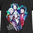 thumbnail image 3 of Golden Girls - Paint Splatter Group - Toddler And Youth Girls Short Sleeve Graphic T-Shirt, 3 of 5