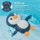 thumbnail image 3 of Baby bath water toy - Bath Toys Wind up Backstroke Swimming Penguins for Kids (Blue), 3 of 4