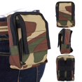 thumbnail image 4 of Riñonera portátil impermeable para teléfono móvil, deporte al aire libre, senderismo, viaje (camuflaje), 4 of 8