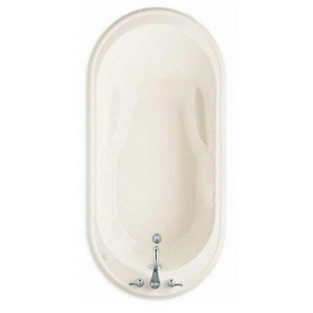 Acrylic Tub Package - American Standard 2806.002.020 Heritage 6' Reversible Drain Acrylic Soaking Tub in White