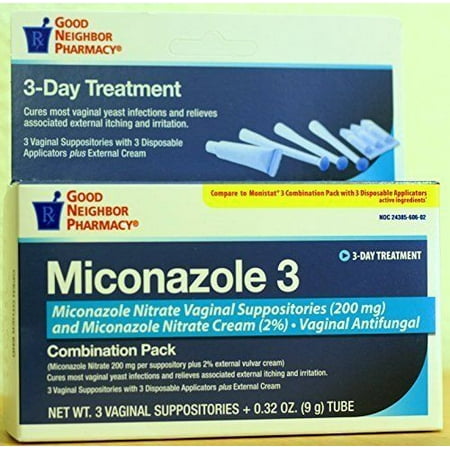 GNP 3-Day Treatment Miconazole 3 for Yeast infection