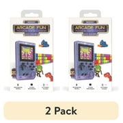 (2 pack) Merkury Innovations Portable Handheld Video Game Console with 200 Classic Games