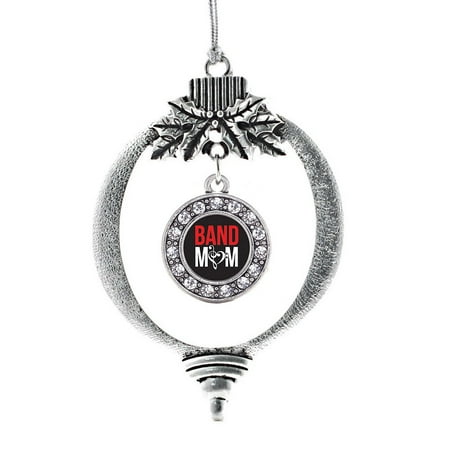 - Band Mom Circle Holiday Ornament