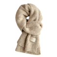 thumbnail image 4 of Scarf for Men Winter Clothing Womens Scarfs Fitness Neck Warmer Wool Gift for Women Cozy Mens Scarves Beige, 4 of 8