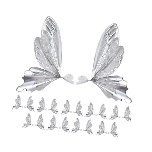 GUOOL 40 Pcs Papier d'Emballage Papillons et Fleurs Papier d'Emballage Floral pour l'Action de Grâce