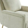 thumbnail image 2 of Bowery Hill Mid-Century Chair In Linen, 2 of 10