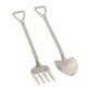 thumbnail image 5 of Cubiertos para Exteriores de Cucharas de Tenedor de material acero Inoxidable, Cubiertos de Cubiertos con para Exteriores, Picnic, Pta perfecl Cuchara tenedor de acero inoxidable, 5 of 7