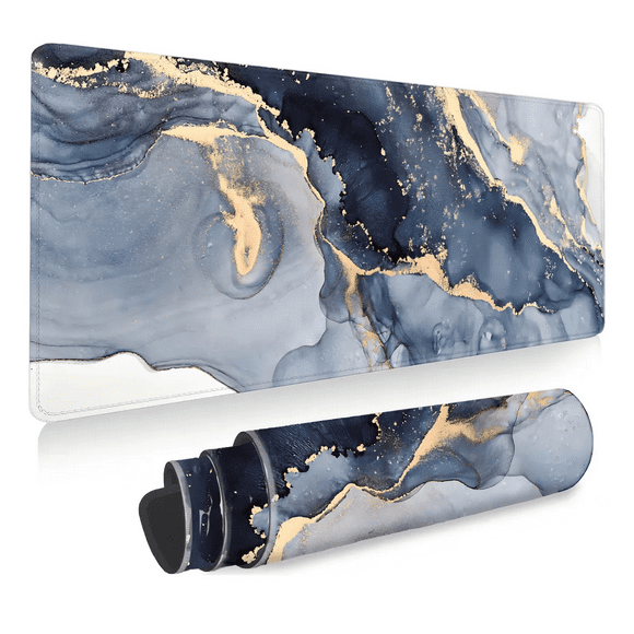 Mouse Pad Gamer Alfombrilla Ratón 80x30cm Profesional Xtellar Color Azul Marino