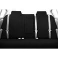 thumbnail image 2 of CalTrend Rear 40/60 Split Back & Solid Cushion SuperSuede Seat Covers for 2012-2016 Chevy Cruze - CV499-01SP Black Insert with Black Trim, 2 of 3
