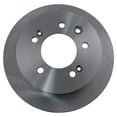 thumbnail image 3 of TRQ Rear Brake Rotors Set Solid Fits Select 2007-2010 Hyundai Elantra, 3 of 6