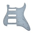 thumbnail image 1 of Dopro Golpeador de guitarra Strat HSS de 11 agujeros, 3 tripulaciones Humbucking para American FD St, 1 of 8