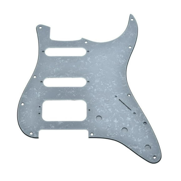 Dopro Golpeador de guitarra Strat HSS de 11 agujeros, 3 tripulaciones Humbucking para American FD St