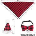 thumbnail image 3 of Baberos Triangulares Para Mascotas De Navidad, Bufanda, Pajarita Y Sombrero, Disfraz De Mascotas De Navidad Para Perros Y Gatos Pequeños Y Medianos Speravity HA038015-00, 3 of 6