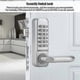 thumbnail image 2 of Waterproof Mechanical Code Lock 1-11 Digit Code Combination Security Password Coded Lock Keyless Me, 2 of 5