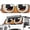 Angry Eyes, variant on Garronmavis Skeleton Windshield Sun Shade Compatible with Wrangler JK JKU TJ 1997-2018, Foldable Windshield Sunshade Sun Visor Blocks UV Rays