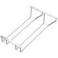 thumbnail image 1 of Estante para copas de vino debajo del gabinete Estante colgante Soporte para copas 34 cm 2 filas ZefeiWu 8390614355521, 1 of 1