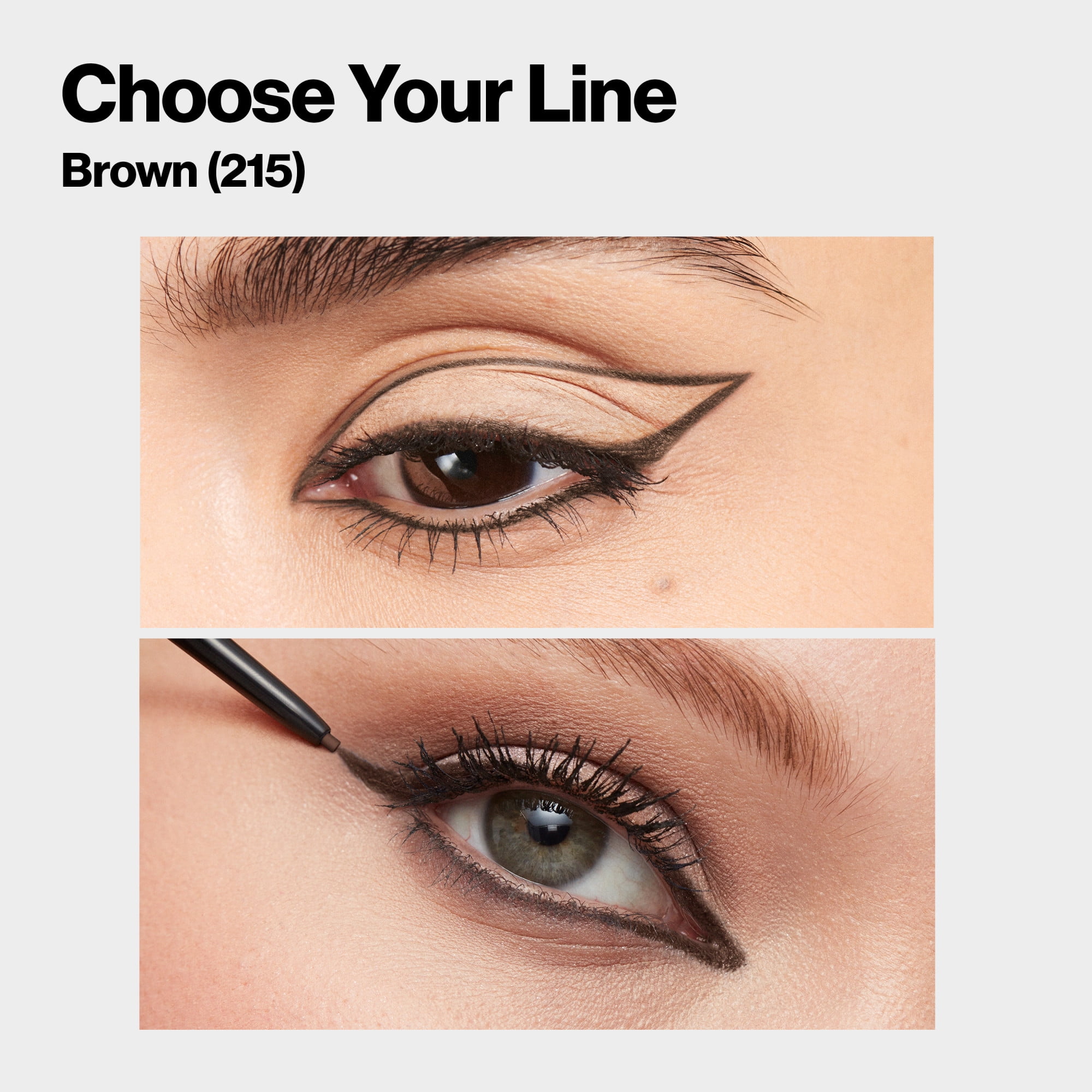 (2 pack) Revlon ColorStay Micro™ Hyper Precision Gel Eyeliner, 215 Brown, 0.002 oz