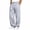 Gray, variant on Yongwang Mens Fashion Sweatpants Open Bottom Drawstring Elastic Waist Sweatpants Lightweight Casual Comfy Trousers with Pocket