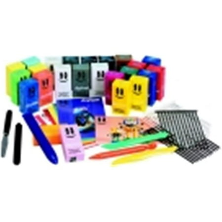 - Non-Toxic Clay Project Studio Kit With Clay Tools - 0.25 Lbs. - Pack 24