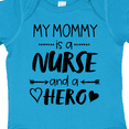 thumbnail image 4 of Inktastic My Mommy is a Nurse and a Hero Boys or Girls Baby Bodysuit, 4 of 5