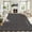 Black, variant on 8*10FT Washable Living Room Rug, Non-Slip and Soft Bedroom Rug,Low Pile, Foldable, Stain Resistant. brown
