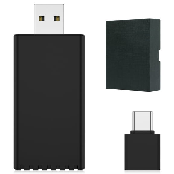 Carplay Wireless Adapter CarPlay Dongle Fast and Compact Wired to Plug Play for Factory Cars Compatible with iOS Phone