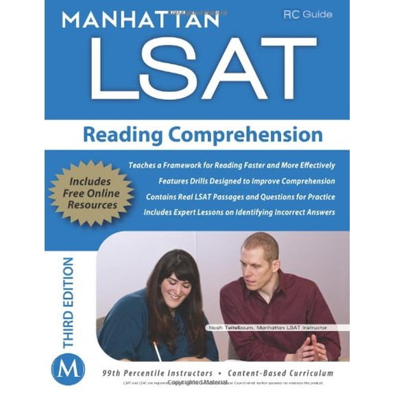 Pre-Owned Manhattan LSAT Reading Comprehension Strategy Guide, 3rd Edition (Paperback) 1935707868 9781935707868