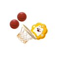 thumbnail image 2 of tamizeot Wall Mounted Basketball Goal Rim Nets Easy Installation Fun Indoor Game For Young Basketball Fans Mini Hoop, 2 of 6